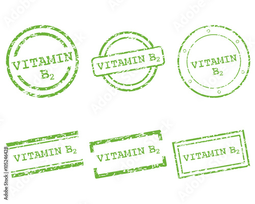 Vitamin B2 Stempel
