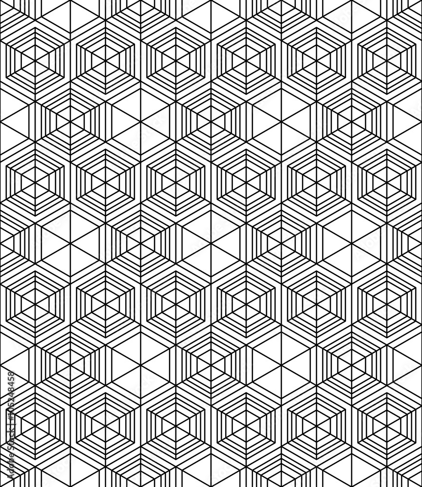 Monochrome abstract textured geometric seamless pattern Monochrome abstract textured geometric seamless pattern