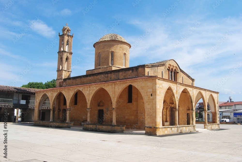 The Agios Mamas Orthodox Church in Morfou, Cyprus.