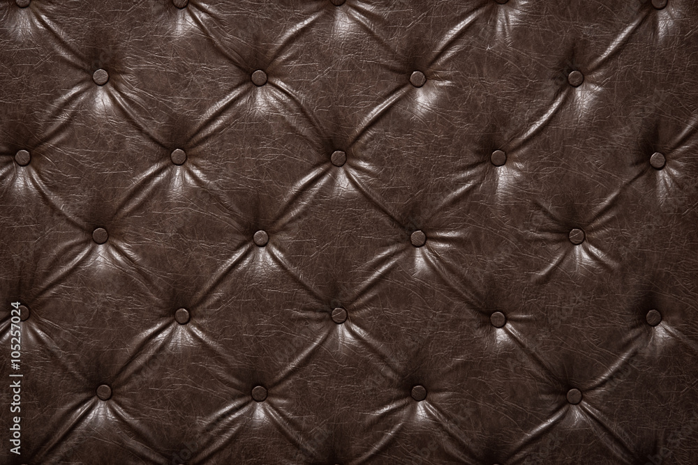 Genuine leather upholstery background for a luxury decoration in Brown tones. Genuine leather upholstery background for a luxury decoration in Brown tones.