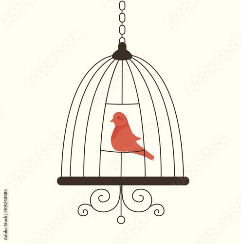 Vogelkäfig Vektor