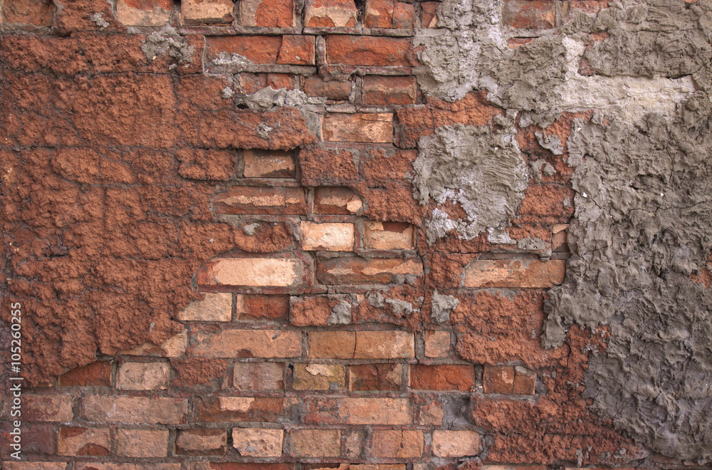 Naklejka premium Wall