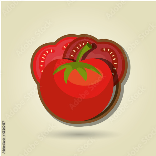 fresh vegetables design 