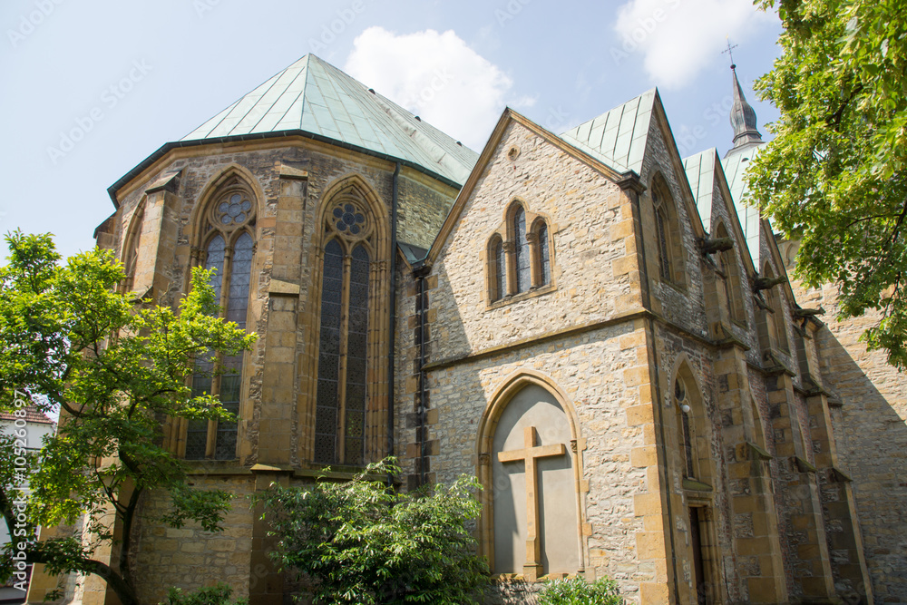 St. -Aegidius-Kirche in Wiedenbrück, Nordrhein-Westfalen