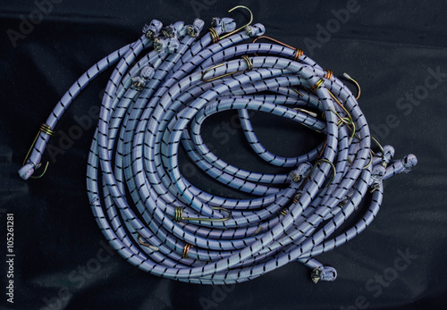 Fotografie Elastic rope for consolidate