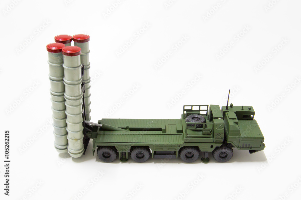 Anti aircraft missile model toy