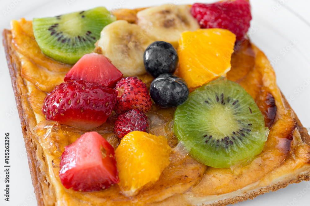 Mixed fruit tart Mixed fruit tart