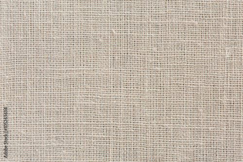 Neutral beige and brown Fabric Background with clear Canvas Texture