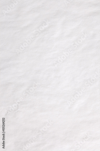 Simple white crumpled paper background