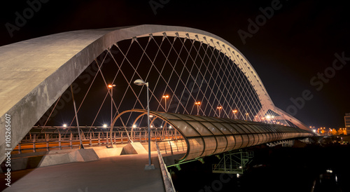 Pedestrian access bridge of the third millennium IV