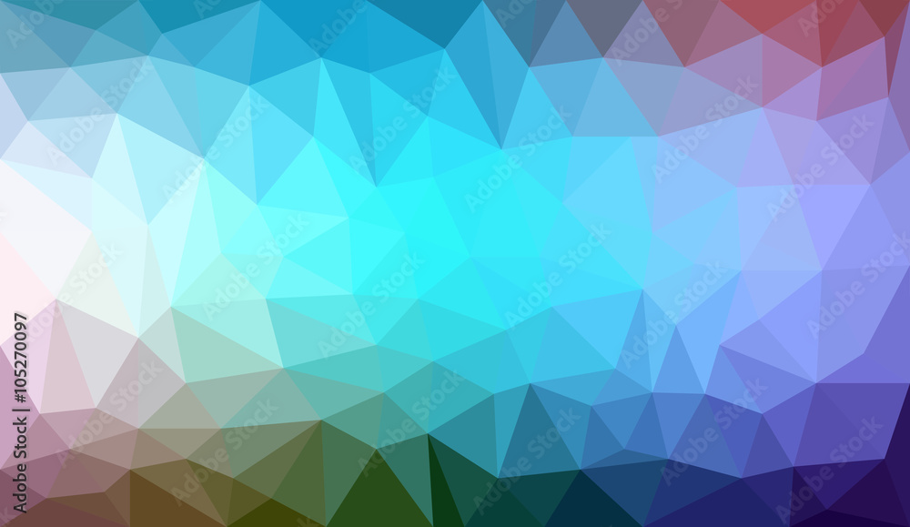 Rainbow Gradient abstract polygon background Rainbow Gradient abstract polygon background