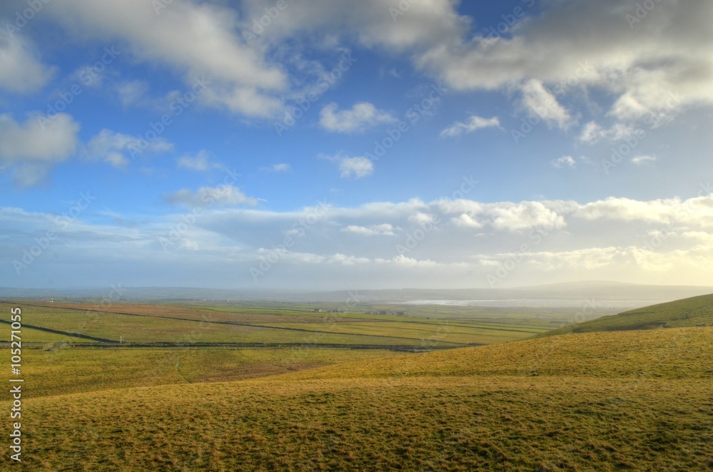 cliffs of moher east contryside view