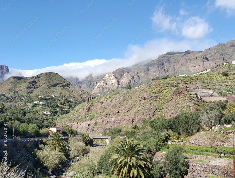 Fototapeta premium Przełęcz w górach