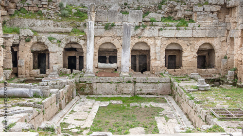 First Roman waterworks system in Ancient Corinth, Greece