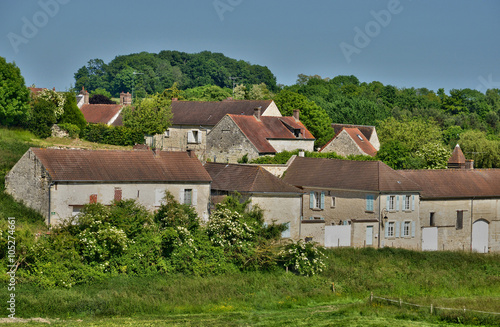 Theuville, France - june 4 2015 : the picturesque village photo