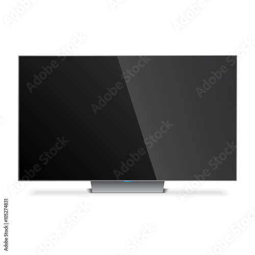 Flat Smart TV Mockup