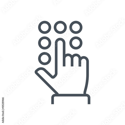 Type number icon