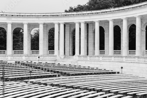 Black and White Pillars photo