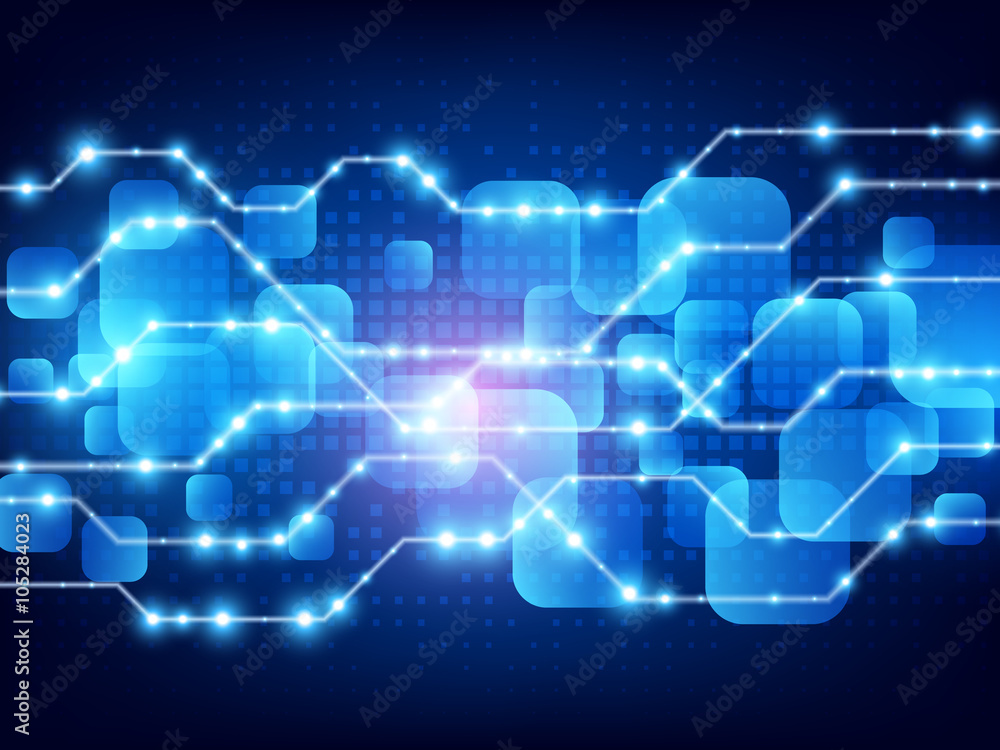 Abstract vector digital technology background Abstract vector digital technology background