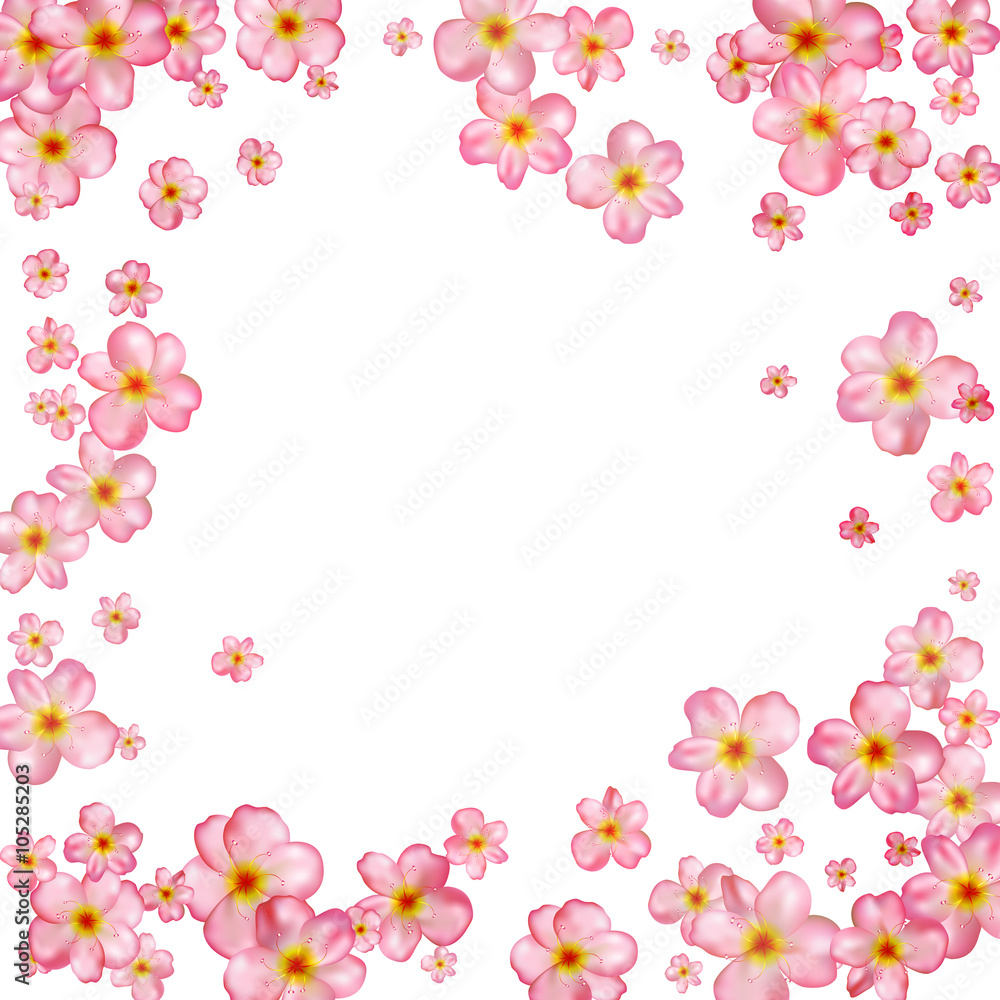 Abstract background with beautiful pink cherry blossom. Abstract background with beautiful pink cherry blossom.