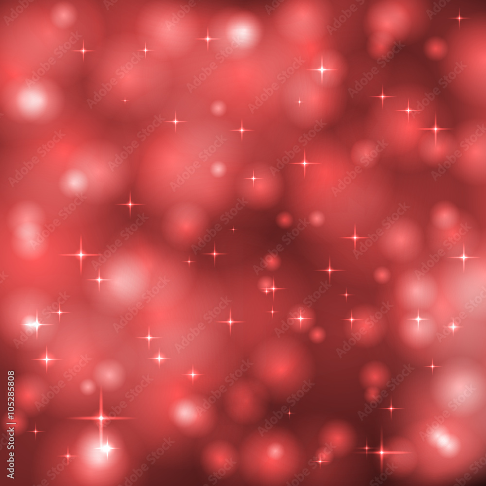 bright glowing particles