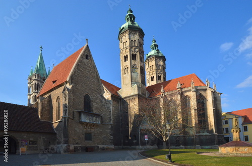 Domsilhouette von Naumburg