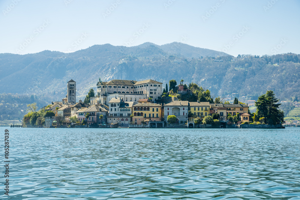 Isle of Orta San Giulio, Orta lake, Italy
