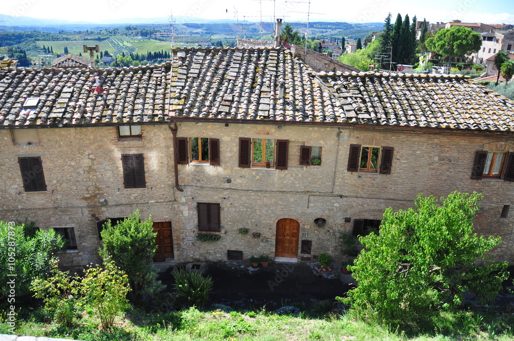 Naklejka premium Toskania