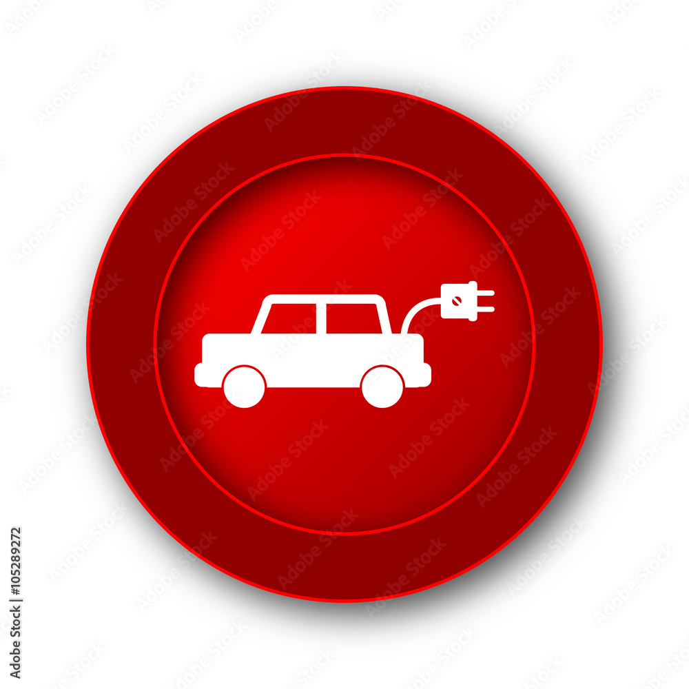 Electric car icon Electric car icon