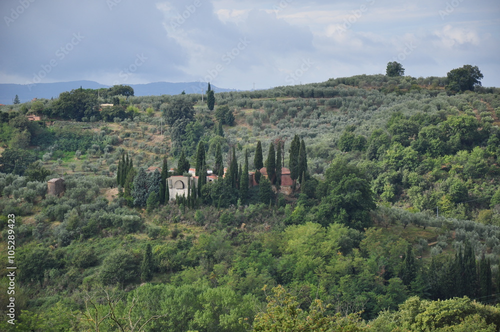 Naklejka premium Toskania