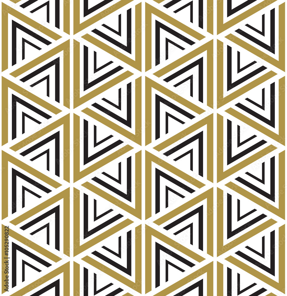 Vector seamless pattern. Modern stylish texture. Black and white seamless geometric pattern Vector seamless pattern. Modern stylish texture. Black and white seamless geometric pattern