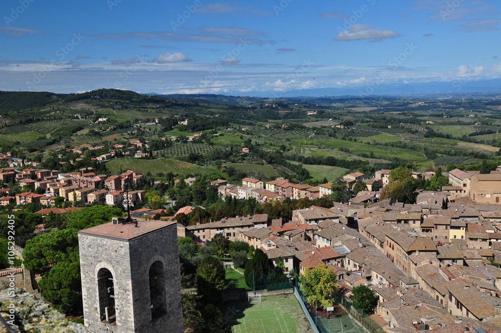 Naklejka premium Toskania