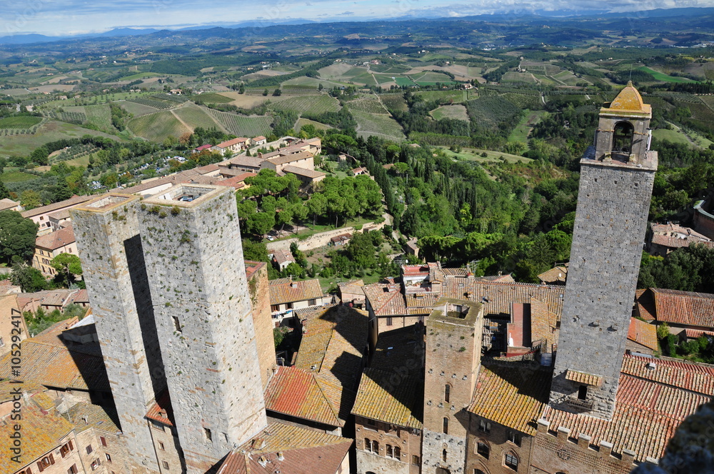 Fototapeta premium Toskania