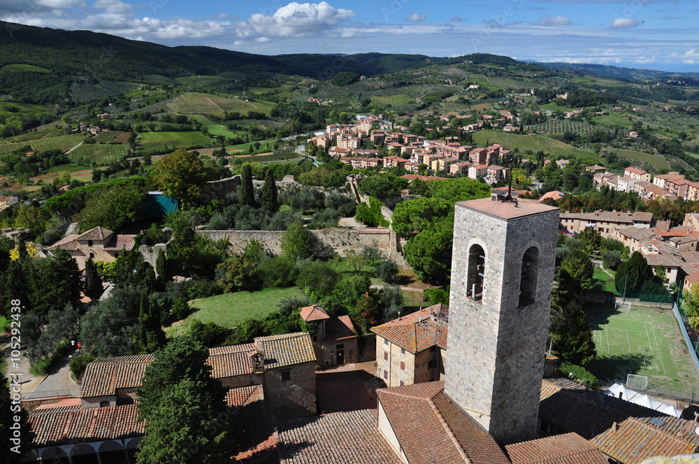 Fototapeta premium Toskania