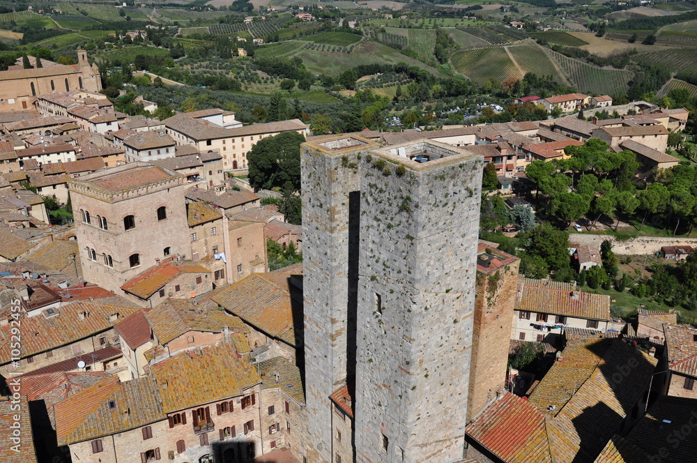 Naklejka premium Toskania