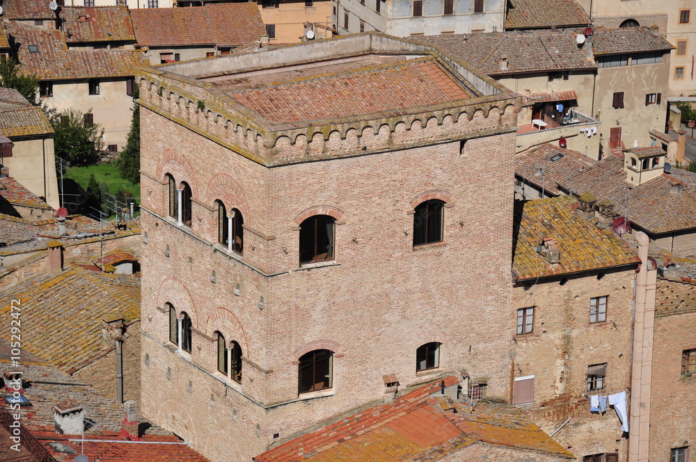 Naklejka premium Toskania