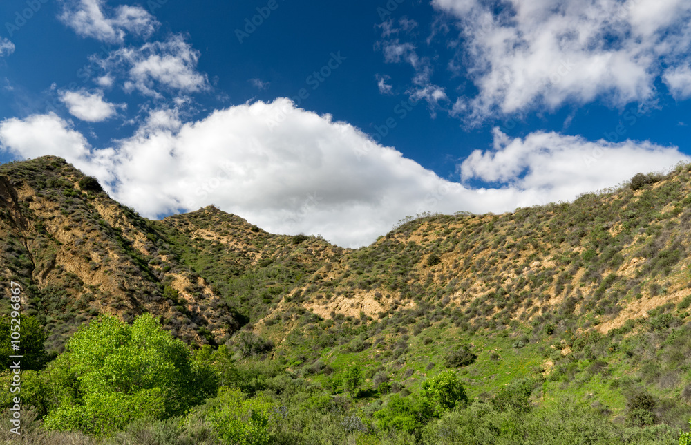 Mountains at Towsley Canyon in Southern California Mountains at Towsley Canyon in Southern California