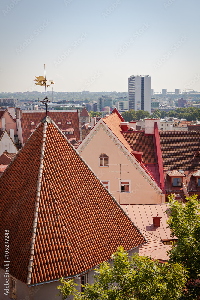 Крыши старого Таллина