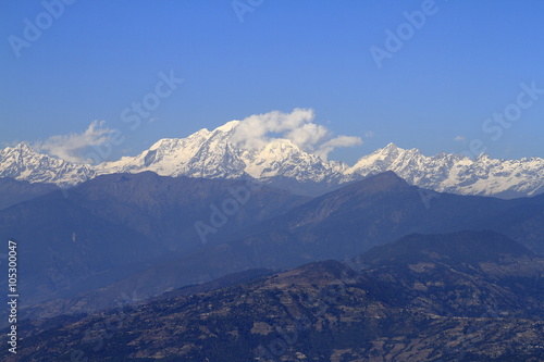 View of the Himalaya © Rudolf Tepfenhart