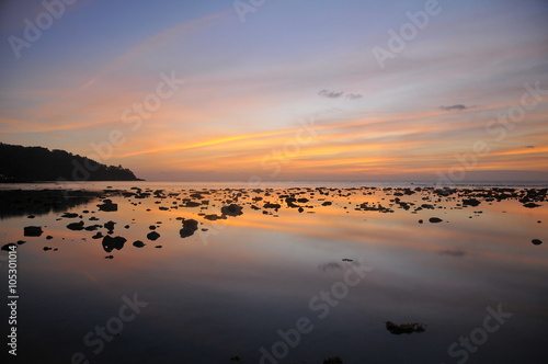 Sunset sea Koh Chang Thailand © tylwithteg1