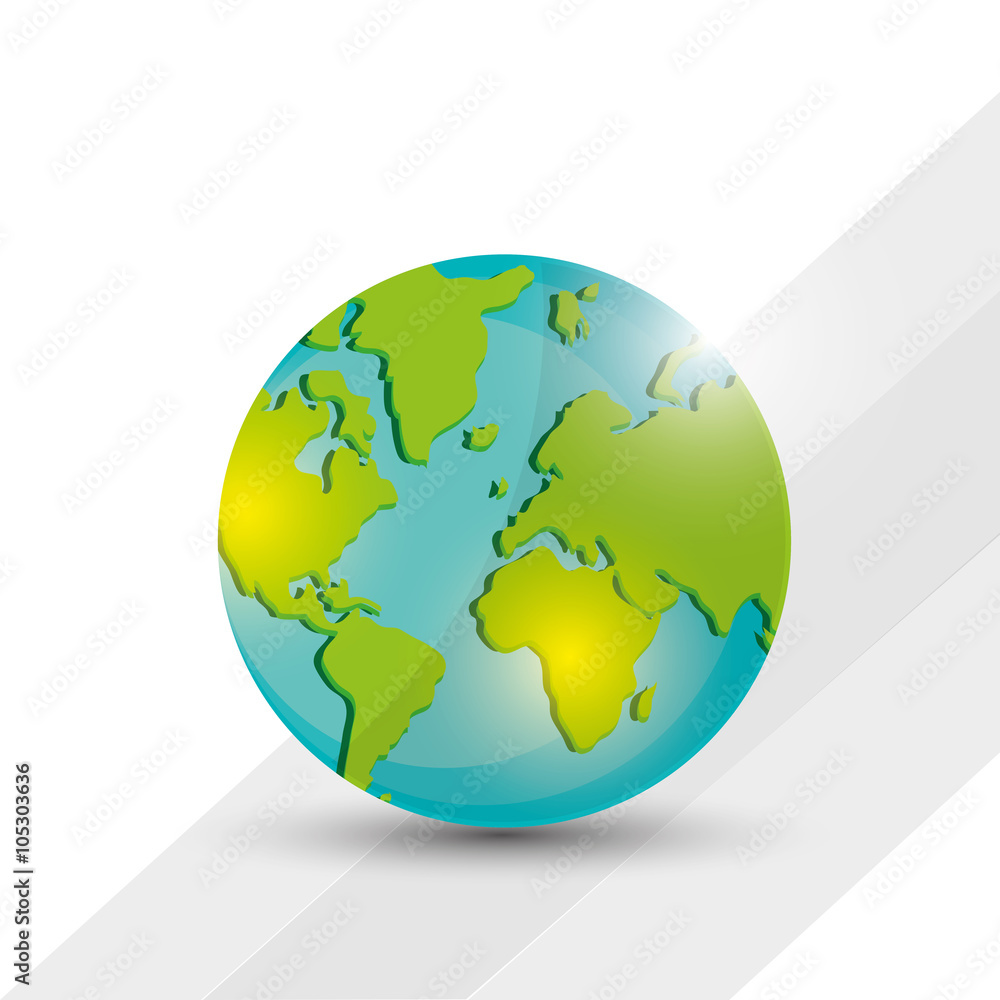 Obraz premium Planet design, Vector illustration