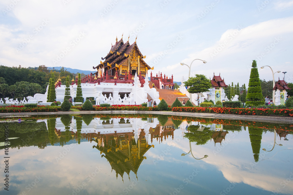 Chiang Mai,THAILAND-DECEMBER 28, 2016: royal park rajapruek, Chi