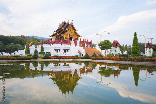Chiang Mai,THAILAND-DECEMBER 28, 2016: royal park rajapruek, Chi