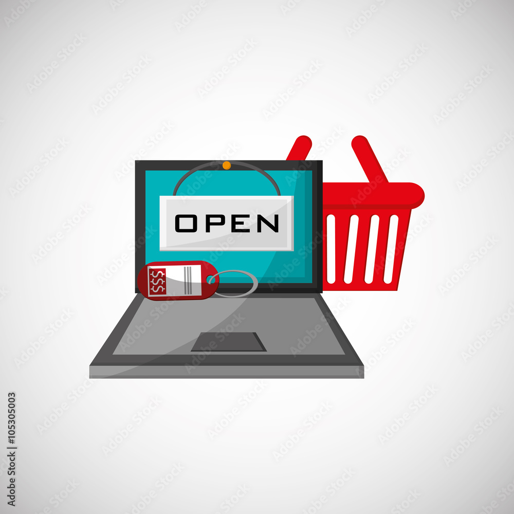 Shopping online design Shopping online design