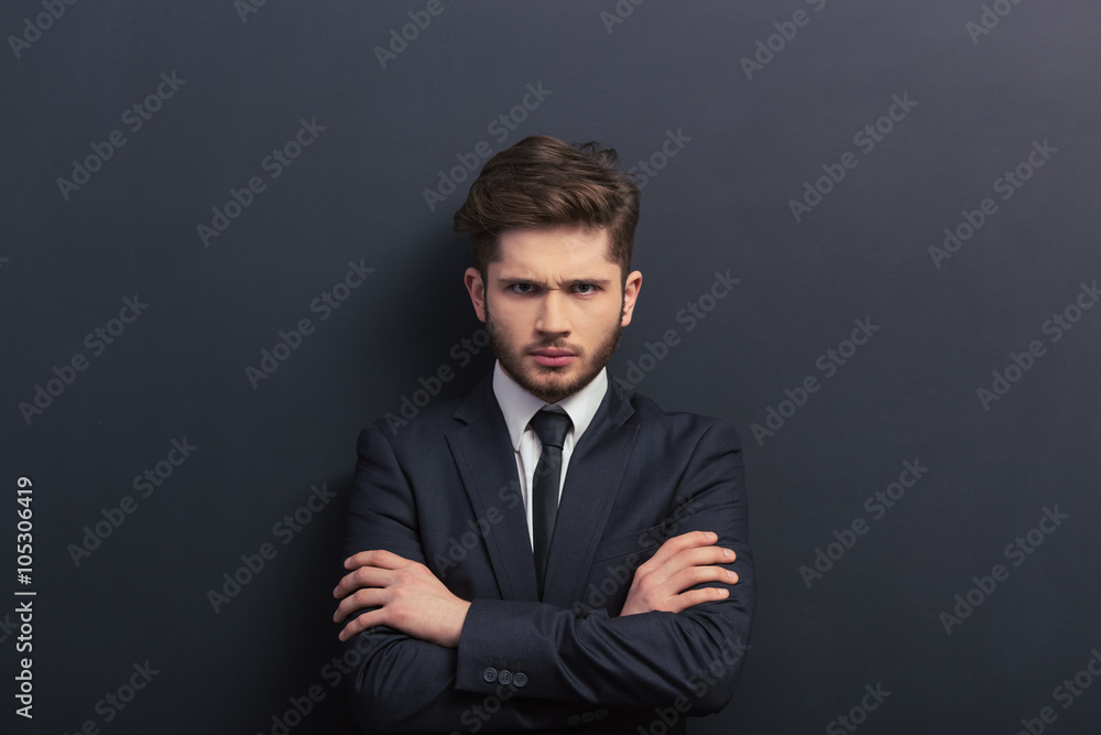 Handsome young student Handsome young student