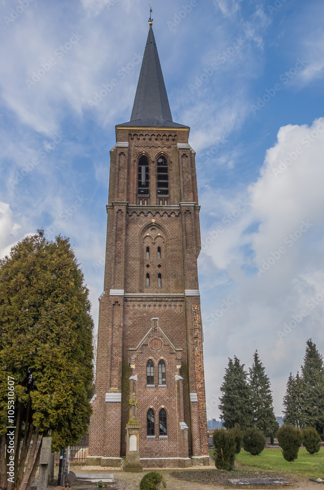 Martinus tower in the center of Gennep