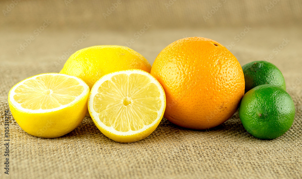 Farm fresh lemons and sweet orange