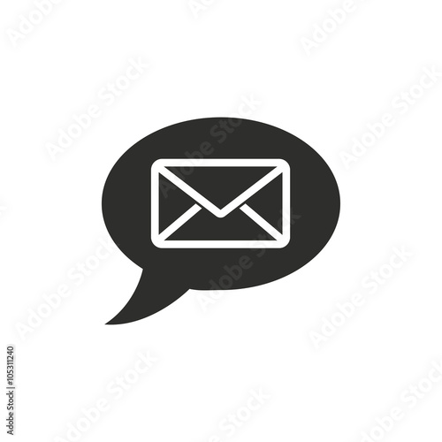 SMS - vector icon.