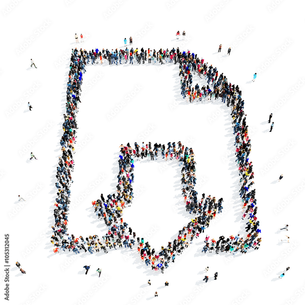 people sheet paper arrow people sheet paper arrow