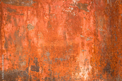 Rusty textured metal background